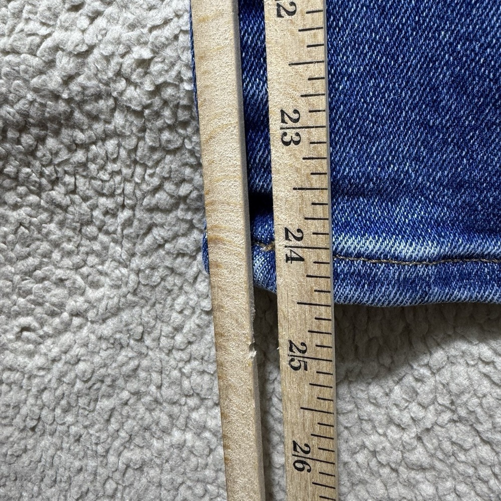 Madewell Jeans Womens 26 Blue Denim Cali Demi-Boot Bootcut Mid Rise Meas 25x24.5 - Picture 15 of 15